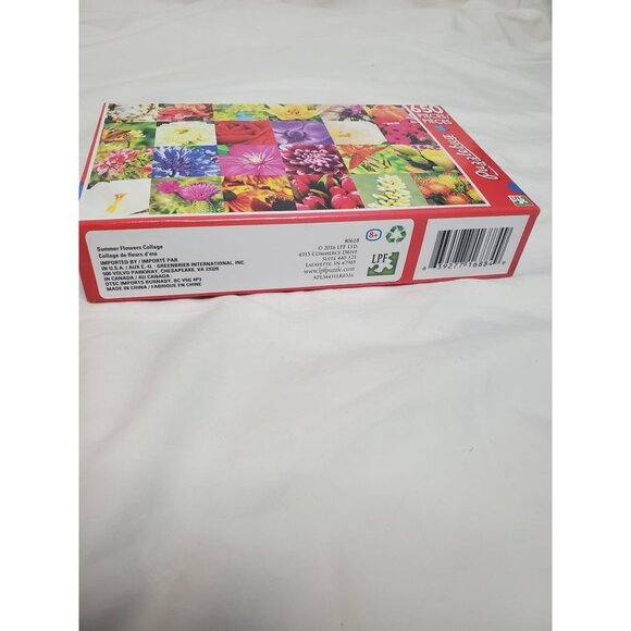 NIB Summer Flower Collage Puzzle 650 PCS - Picture 9 of 11